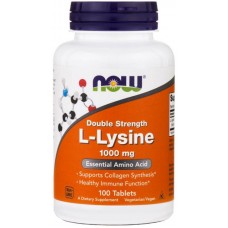 Aminoacizi NOW L-Lysine 1000mg 100tab