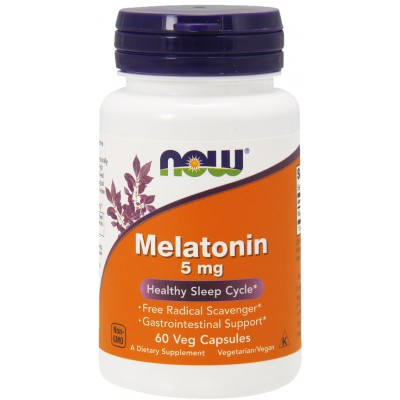 Витамины NOW Melatonin 5mg 60cap