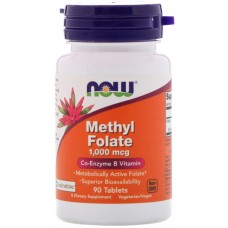 Vitamine NOW Methyl Folate 90tab