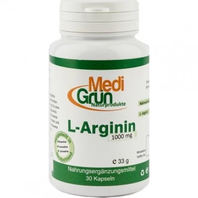 Vitamine MediGrun L-Arginin 30cap