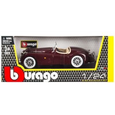 Mașină Bburago 1:24 Jaguar XK 120 (1951) (18-22018)