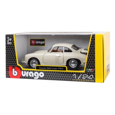 Машина Bburago 1:24 Porsche 356B (1961) (18-22079)