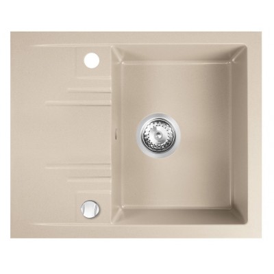 Кухонная мойка Ferro DRGM48/58SA 580x480mm Sand (11054)