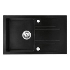 Кухонная мойка Ferro DRGM48/78BA 780x480mm Graphite (02705)