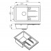 Кухонная мойка Ferro DRGM48/78GA 780x480mm Gray (05382)