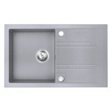 Кухонная мойка Ferro DRGM48/78GA 780x480mm Gray (05382)