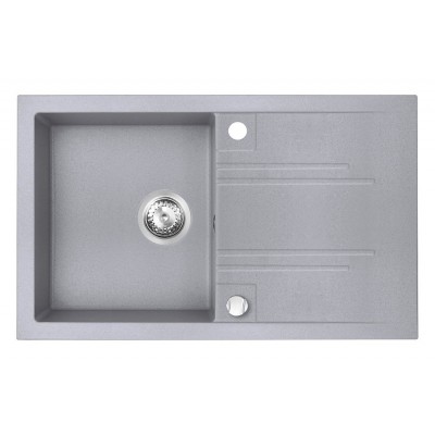 Кухонная мойка Ferro DRGM48/78GA 780x480mm Gray (05382)