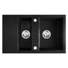 Кухонная мойка Ferro DRGM3/48/79BA 790x480mm Graphite (09699)