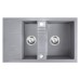 Кухонная мойка Ferro DRGM3/48/79GA 790x480mm Gray (04179)