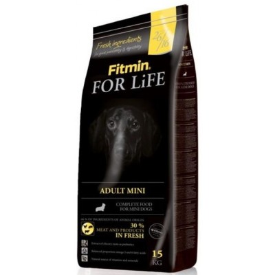 Hrană uscată pentru câini Fitmin Life Adult Mini 15kg