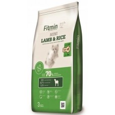 Hrană uscată pentru câini Fitmin Mini Lamb & Rice 3kg