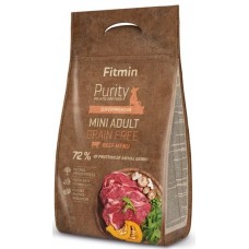 Hrană uscată pentru câini Fitmin Purity GF Adult Mini Beef 4kg