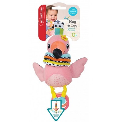 Jucărie pentru pătuturi si carucioare Infantino Flamingo (216246I)