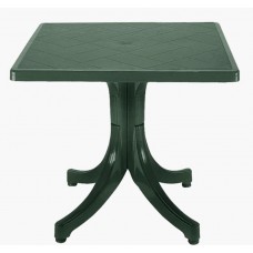 Садовый стол Papatya Favori 80x80cm Green