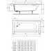 Ванна Ideal Standart Hotline 160x70 (K274501)