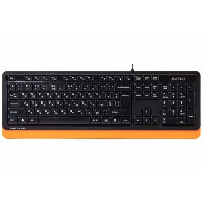 Клавиатура A4Tech FK10 Black/Orange