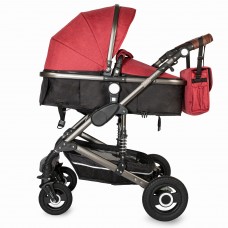 Коляска Coccolle Hapi Riley 3 in 1 Red
