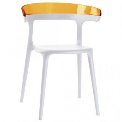 Scaun Papatya Luna Orange/White