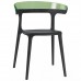 Стул Papatya Luna Green/Black