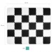 Covoraş-puzzle Kinderkraft Luno Black\White