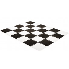 Covoraş-puzzle Kinderkraft Luno Black\White