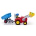 Фигурка героя Playmobil 1.2.3: Tractor with Trailer (PM6964)