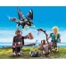 Фигурка героя Playmobil Dragons: Hiccup Astrid and Dragon (PM70040)