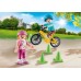 Фигурка героя Playmobil Special Plus: Children with Skates and Bike (70061)