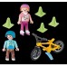 Фигурка героя Playmobil Special Plus: Children with Skates and Bike (70061)