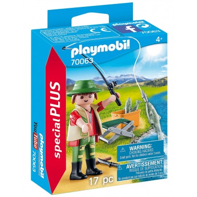 Фигурка героя Playmobil Special Plus: Fisherman (PM70063)