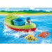 Navă Playmobil 1.2.3: Fisherman with Boat (PM70183)