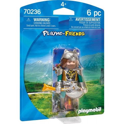 Фигурка героя Playmobil Wolf Warrior (PM70236)