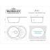 Кухонная мойка Marrbaxx Cloud Z111Q7 Cotton