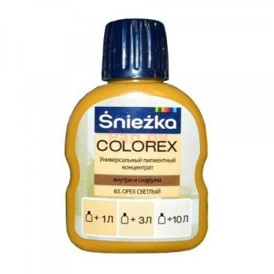Колер Sniezka Colorex Nr 63 0.1L