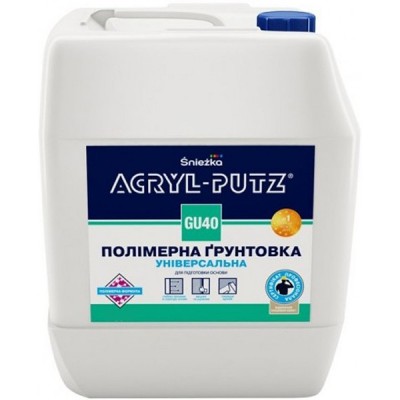 Грунтовка Sniezka Acryl Putz GU-40 5L