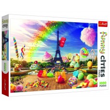 Пазл Trefl 1000 Funny Cities Sweet Paris (10597)