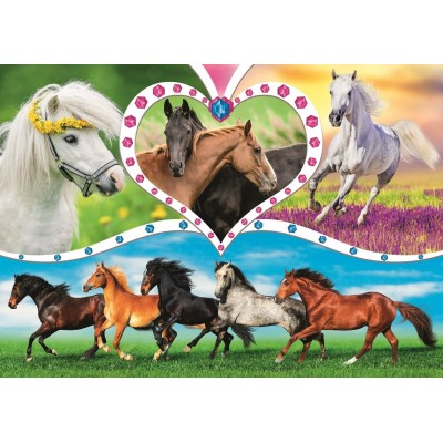 Puzzle Trefl 200 Beautiful horses (13248)