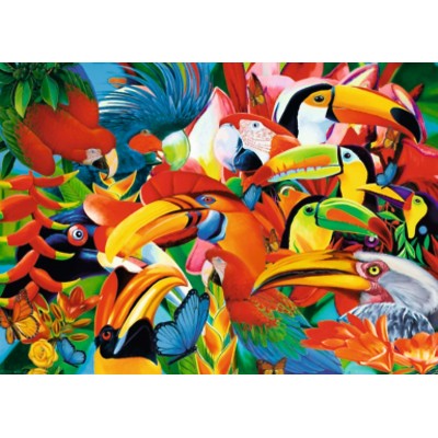 Puzzle Trefl 500 Colourful birds (37328)