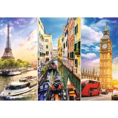 Puzzle Trefl 4000 Trip around Europe (45009)