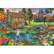 Puzzle Trefl 6000 Cottage in the mountains (65006)