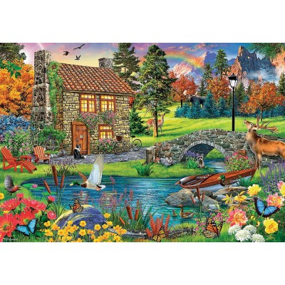 Puzzle Trefl 6000 Cottage in the mountains (65006)