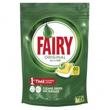 Detergent pentru mașine de spălat vase Fairy Original All In One 60cap