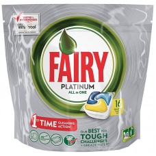 Detergent pentru mașine de spălat vase Fairy Platinum All in One 16cap