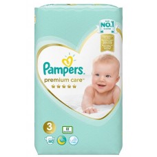 Подгузники Pampers Premium Care Midi 3/60pcs