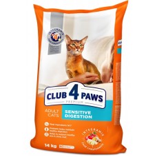 Сухой корм для кошек Клуб 4 лапы Adult Cats Sensitive Digestion 14kg