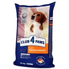 Hrană uscată pentru câini Клуб4лапы Premium Adult Medium 20kg