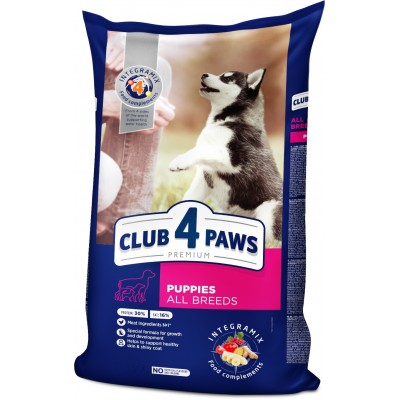 Hrană uscată pentru câini Клуб4лапы Premium Pui 20kg