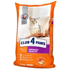 Сухой корм для кошек Клуб 4 лапы Adult Cats Urinary Health 14kg
