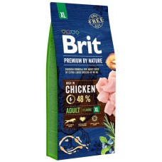 Hrană uscată pentru câini Brit Premium By Nature Adult XL 15kg