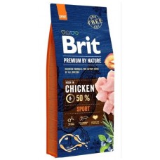 Hrană uscată pentru câini Brit Premium By Nature Sport Active 15kg